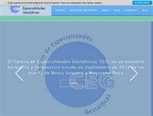 Tablet Screenshot of especialidadesgestalticas.com
